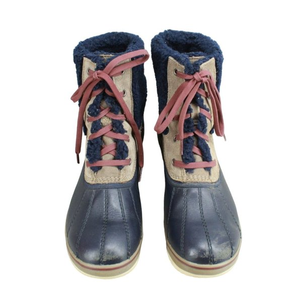 LL Bean Rangeley Multicolor Leather Insulated Ankle Pac Boots Size 11 M - Picture 5 of 9